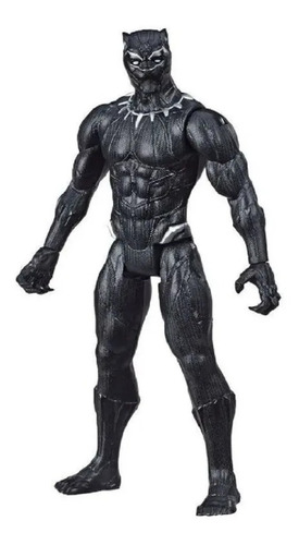 Imagem 1 de 10 de Boneco Pantera Negra Vingadores Marvel Articulado 30cm