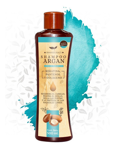 Shampoo Capilar De Argan