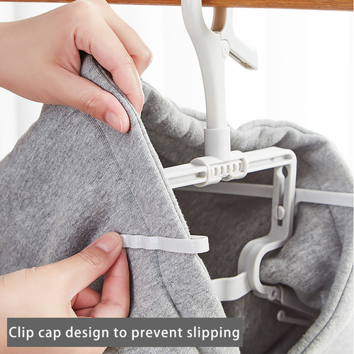Percha Plegable Con Capucha Para El Hogar, Con Costura Retrá