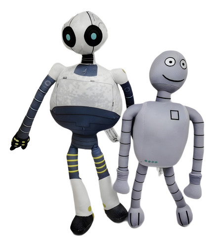 Ddzz Peluche New Robot Dreams Grey Roz De 2 Piezas
