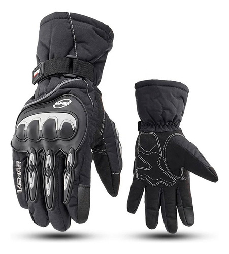 Guantes Para Moto Impermeables Térmicos Táctiles Protección