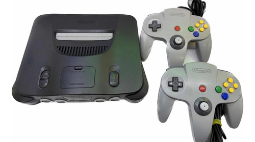 Consola Nintendo 64 Gris + 2 Controles Original