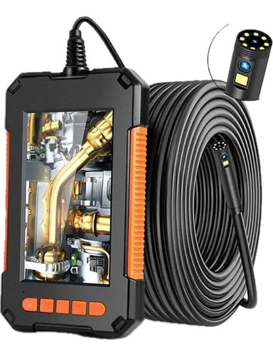 Cámara Endoscopio 1080p Boroscopio Industrial 4.3 Inches 5m