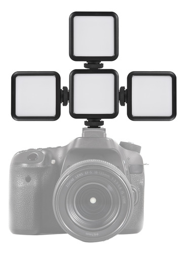 Lámpara De Vídeo Led De Bolsillo: 5600 K, 25 Perlas, 3 Sopor