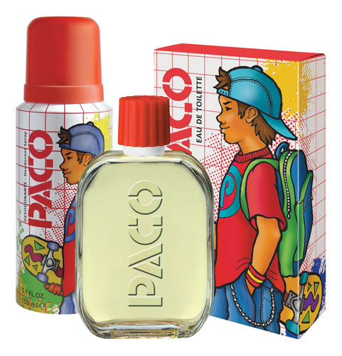 Perfume Niños Paco Eau De Toillete 90ml + Desodorante Para Chicos