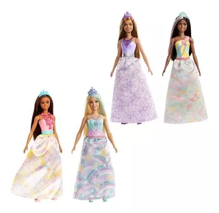 Barbie Dreamtopia Princesas Muñecas 30cms Surtidas C / U