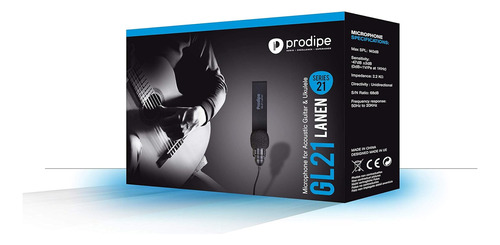 Prodipe Gl21 - Micrófono Para Guitarra Acústica/clásica