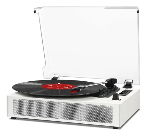 comprar Tocadiscos Vintage Bluetooth: 3 Velocidades, Usb, Retro Dise