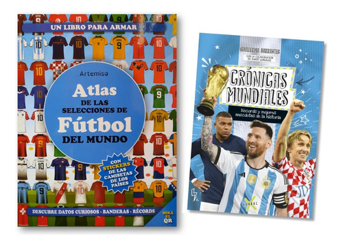 * Combo Futbol * Cronicas Mundiales + Atlas Selecciones 