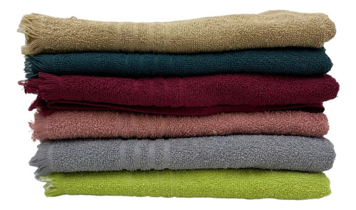 Pack 10 Toallones 100% Algodón Mayorista Ideal Reventa Colores Surtidos Clásico
