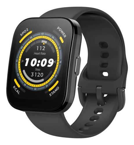 Smartwatch Reloj Inteligente Amazfit Bip 5 Negro Llamadas Diseño de la malla Sport