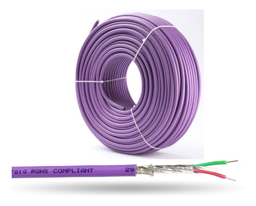 Cabo Profibus Dp 1px22 Awg Lilas (60mts)