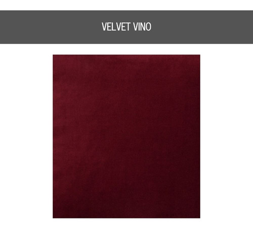 Juego De 4 Cojines De Terciopelo Rellenos De 45x45 Vino Terciopelo