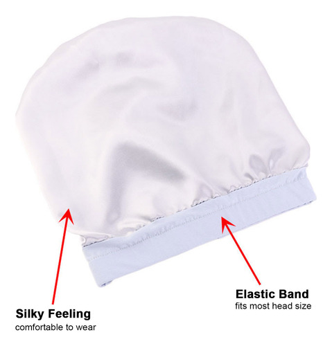 Gorro De Dormir De Algodón Con Forro Sedoso