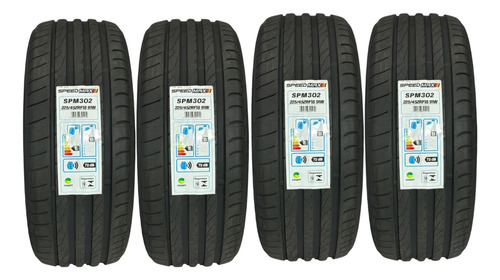 Kit 04 Pneus 225/45r18 91w Speedmax Runflat Spm302 320i