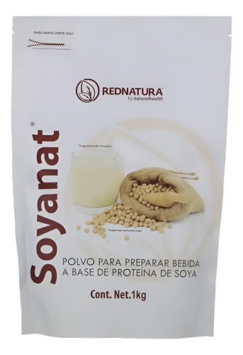 Soyanat Leche De Soya En Polvo Rednatura - Nutrición Natural