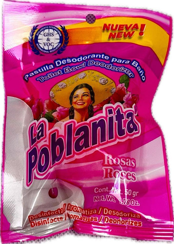 48 Pastillas Desodorante Desinfectante Wc La Poblanita 50gr