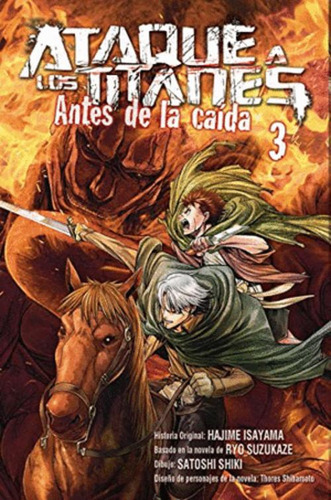 Libro Ataque A Los Titanes: Antes De La Caida. Vol 3
