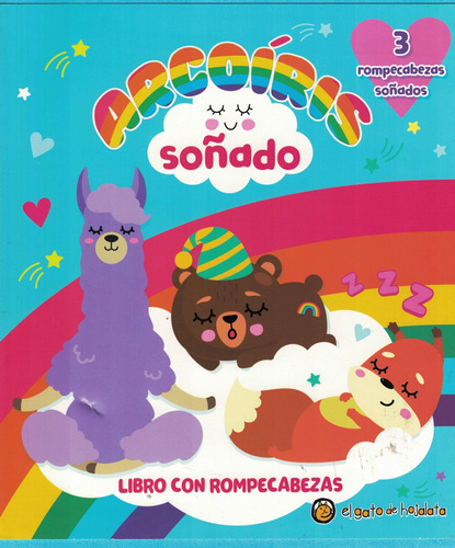 Arcoiris Soñado - Libro Con Rompecabezas - Gato De Hojalata