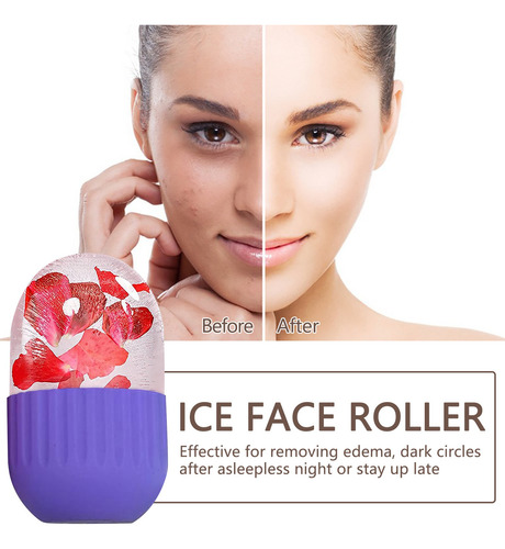 Rolo De Gelo Em V Para Rosto E Olhos Rolo De Gelo Facial Par