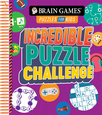 Libro Brain Games Puzzles For Kids - Incredible Puzzle Ch...