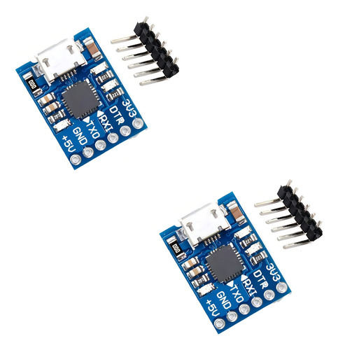 Ximimark 2 Unids Cp2102 Micro Usb A Ttl/serial Uart 6pin Mod