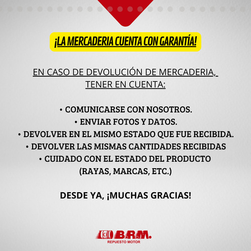 Tapa Cilindro Maxion 2.5/2.8 - Ranger/s10/f100 (c/rosca)