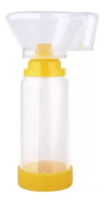 Aerocámara Pediátrica BiosynTec Para Niños 2 A 10 Años Con Máscara