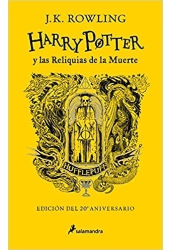 Harry Potter 7 Reliquias Hufflepuff 20o Aniv P Dura Original
