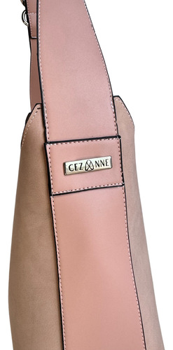 Bolsa Ysl Inspirada Le 5 A 7 Hobo Grande Bolsa + Crossbody Rosa Pálido Lisa Níquel Rosa Pálido
