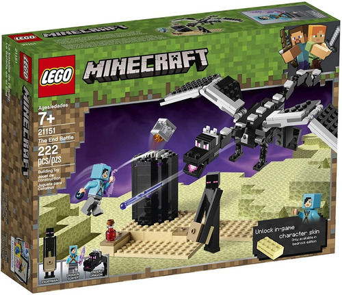 Lego 21151 Minecraft The End Battle Ender Dragon Building