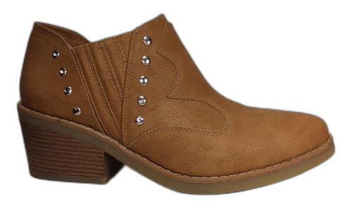 Zapato Vestir Country Camel