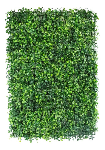 Muro Verde Follaje Artificial 10 Piezas Sinténtico 60x40 Cm 