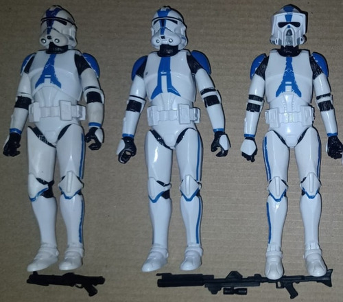 501st Clone Troopers Star Wars 6 Pulgadas