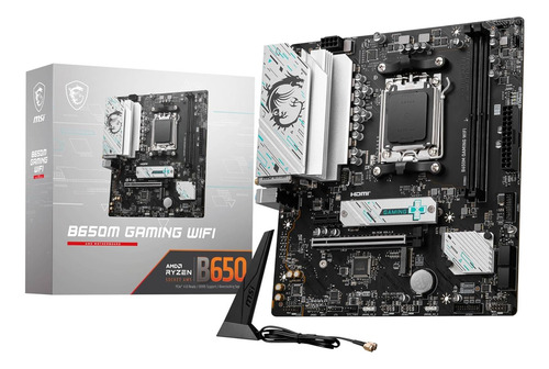 Tarjeta Madre Msi B650m Gaming Wifi Am5 Ddr5 M.2 Micro Atx