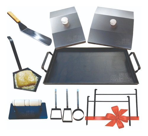 Plancha Chivitera + Accesorios Super Oferta Combo Completo