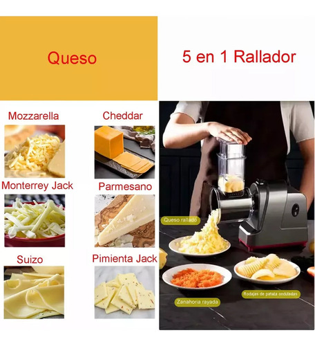 Cortador De Verduras, Rallador De Queso, Utensilios De Cocin