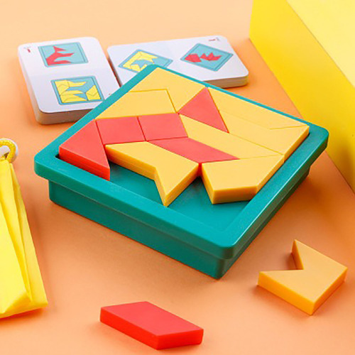 Juego Educativo Para Niños Innovador Puzzle Block Geome