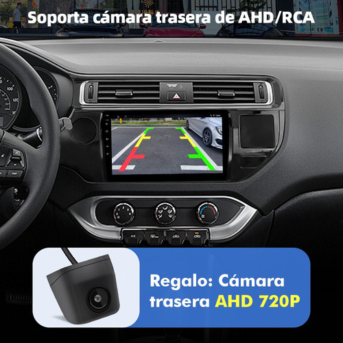Estéreo 4+64g Carplay For Kia Rio 2012-2017 4k Wifi6 Bt Gps