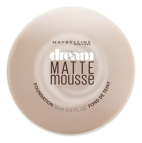 Base De Maquillaje Maybelline New York Dream Matte Mousse Ho
