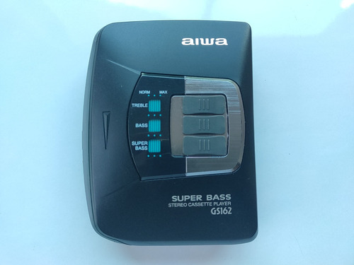 Walkman Cassette Aiwa Gs 162, Leer Descripción.