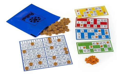 Imagen 3 de 4 de Loteria Juego De Mesa Clasico Green Box Familiar Ruibal Full