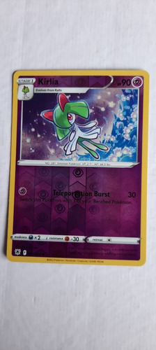 Carta Pokemon Kirlia Reverse 061/189