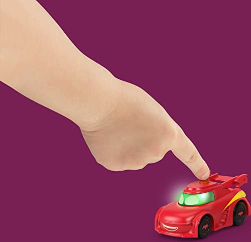 Fisher-price Dc Batwheels Light-up 1:55 Scale Toy Cars 2-pac