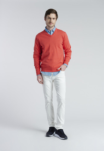 Sweater Almeria Rojo Ss2025 New Man