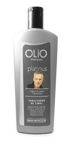 Shampoo Platinus Men X420ml Olio