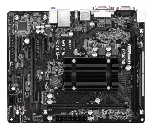 Micro Atx Ddrna Ddrna D1800m De Asrock