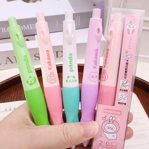 Set De Lápices Automáticos Corrective Grip Para Estudiantes