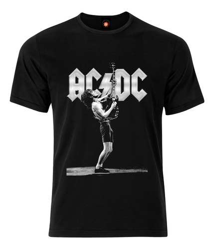 Remera Estampada  Diseños Ac Dc Guitarrista Angus Young