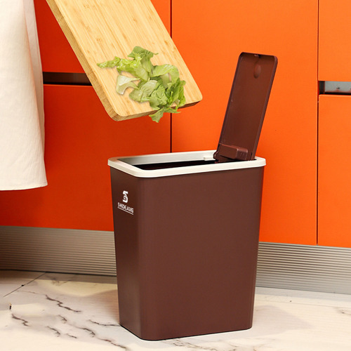 Cubo De Basura Para Baño Cubo De Basura Con Tapa Cubo De Bas